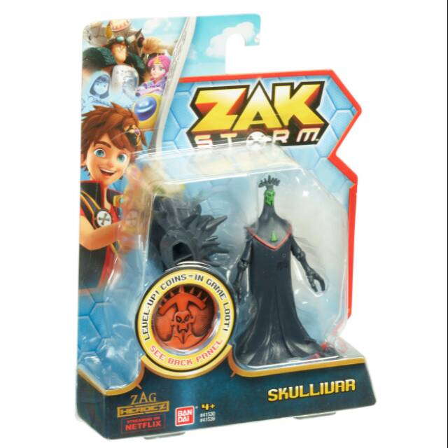 Zak Storm Skullivar 3-inch Scale Action Figure
