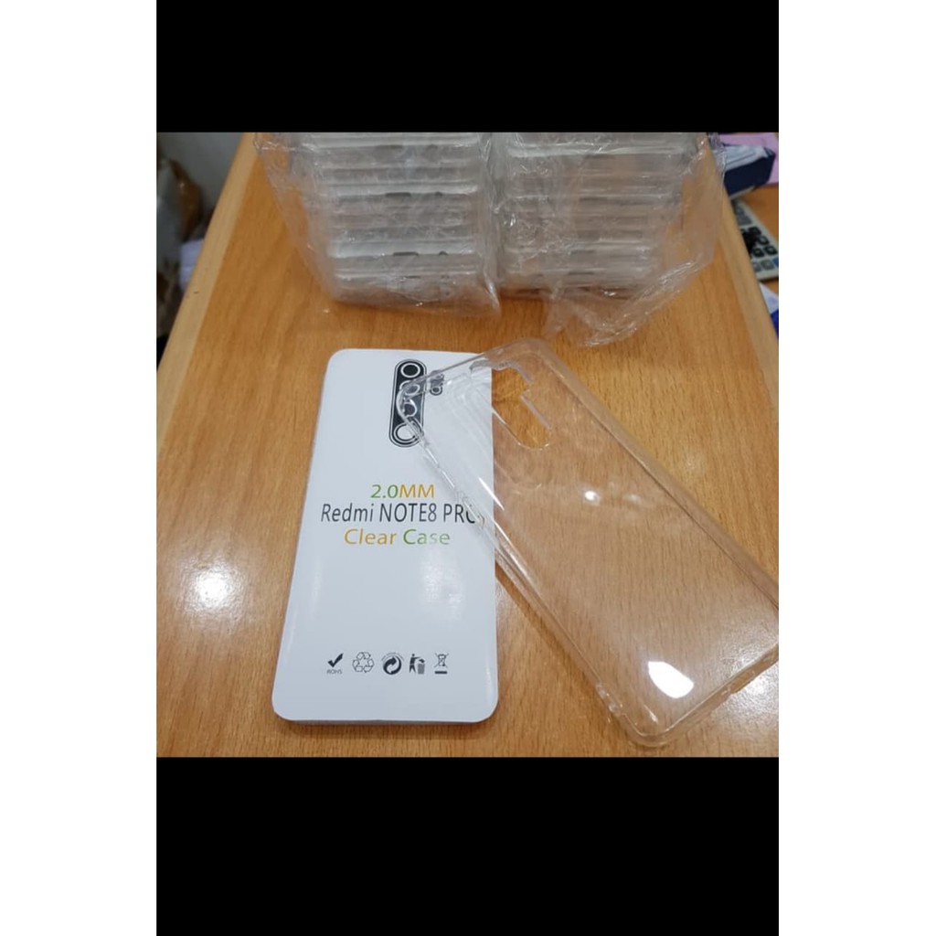 Silikon Bening Tebal / Softcase / Casing Xiaomi Redmi Note 8 PRO / Xiaomi Redmi 8