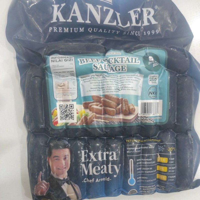 

Sosis Kanzler Beef 250gr