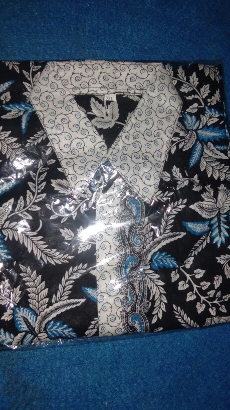 New Arrival Silvia Batik12 Jumbo Hrb026 Kenongo Baju Batik Pria Pendek Pekalongan Padi M L Xl