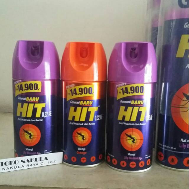 HIT Spray HIT Aerosol / HIT Semprot Kaleng 200 ml