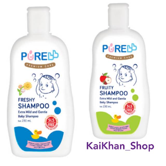 PURE BB PureBB Shampoo Freshy / Fruity - 230 ml