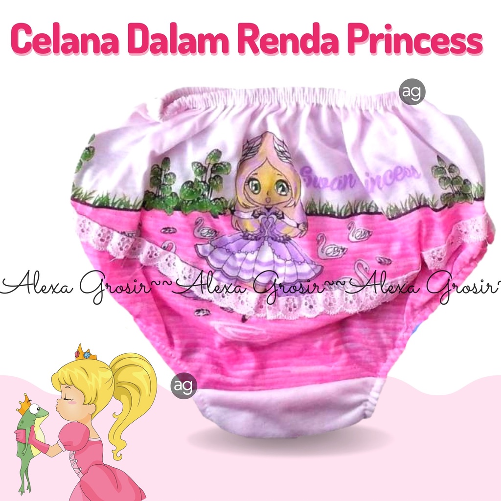 CELANA DALAM ANAK CEWEK LUCU SIZE  BonBon Meow Telinga Timbul //alexa