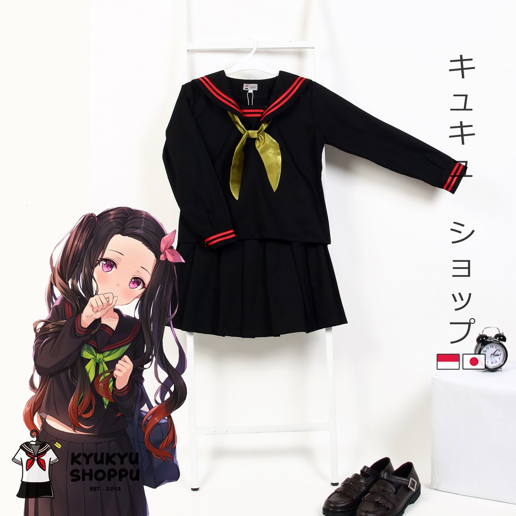 Nezuko kamado - kimetsu no yaiba By KYUKYU (Ky001c) costume cosplay Japan Korean seragam Jepang