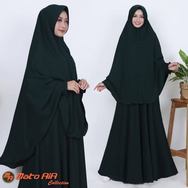Gamis Mato Aia Syar'i Polos