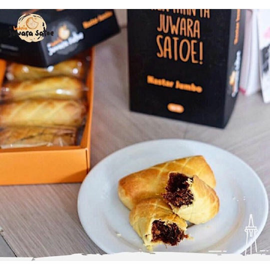 BAKPIA JUWARA SATOE [ Isi 5 ] Nastar Jumbo - Oleh Oleh Khas Jogja