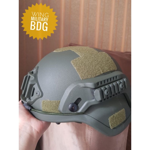 Helm Tactical Mich 2000 Helmet Airsoftgun Terlaris Helm Tactical Outdoor Bandung