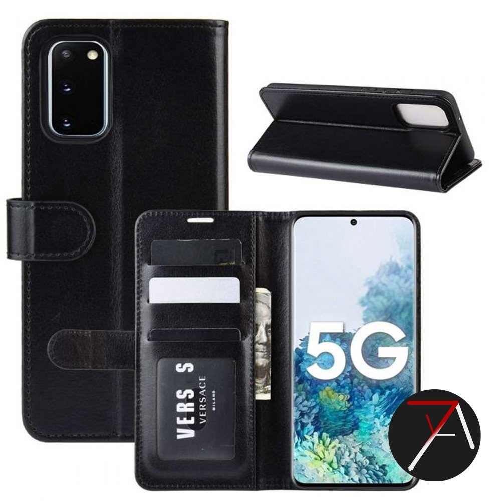 Samsung Galaxy S20 FE S20FE Flip Wallet Dompet Kulit Leather Cover Case Casing Card Kartu