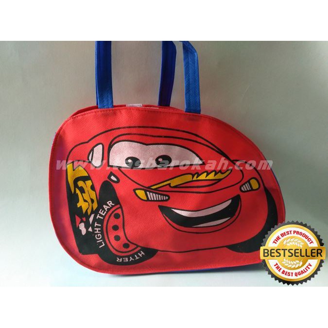

Tas Ultah Anak | Tas Ulang Tahun Anak Cars Model Jinjing | Goodie Bag