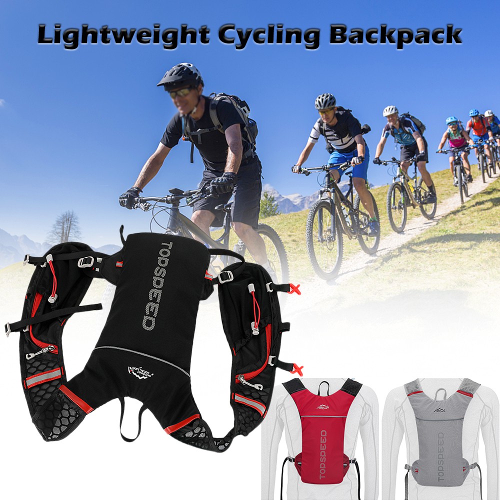 bike riding backpack