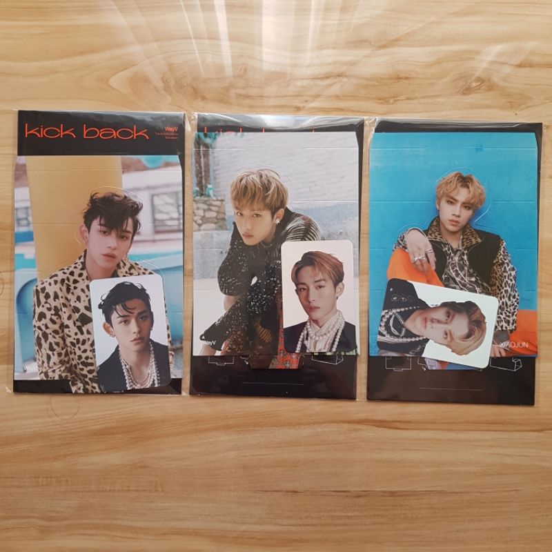 [READY] WAYV KICK BACK HOLOGRAM PHOTOCARD PC SET LUCAS WINWIN XIAOJUN