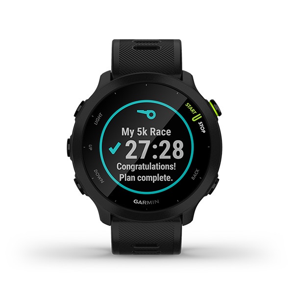 Smartwatch GARMIN FORERUNNER 55 with GPS 1.04&quot; - Garmin Forerunner 55 - BLACK