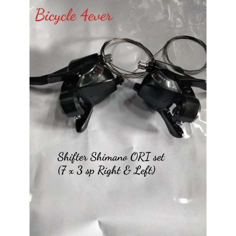 Shifter Shimano EF41 ORI 7x3 speed left & right