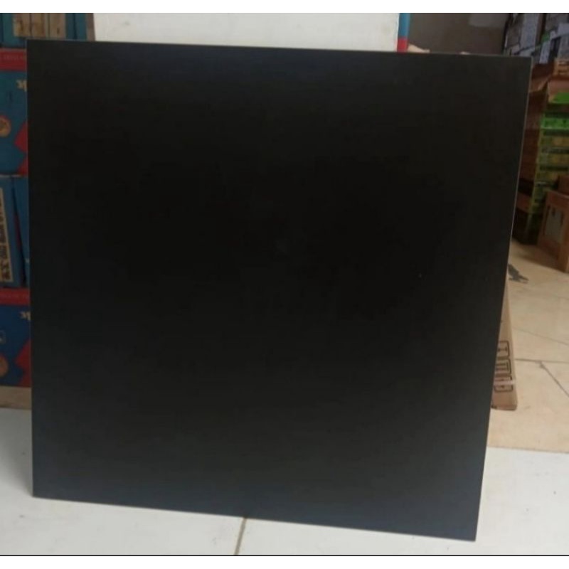 Granit Lantai 60x60 Kw eco Dof/mat Bravo Black By Infiniti