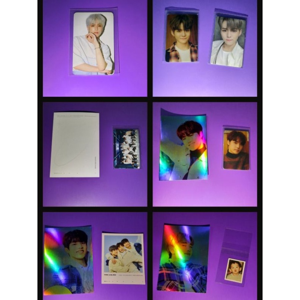 Treasure Effect Photocard Polaroid Postcard Holo Jeongwoo Yoshi Doyoung Benefit PC Ktown