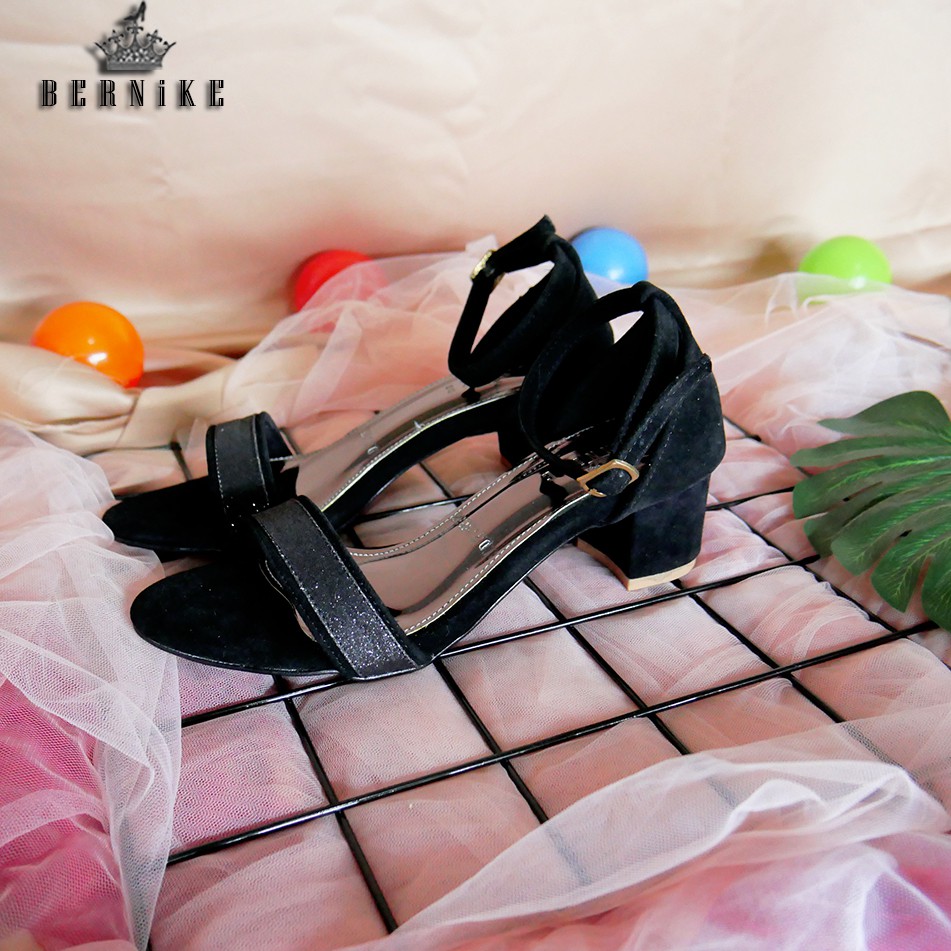 Bernike Shoes - Jasmine Sepatu Tali Pesta Wanita Hak 5cm