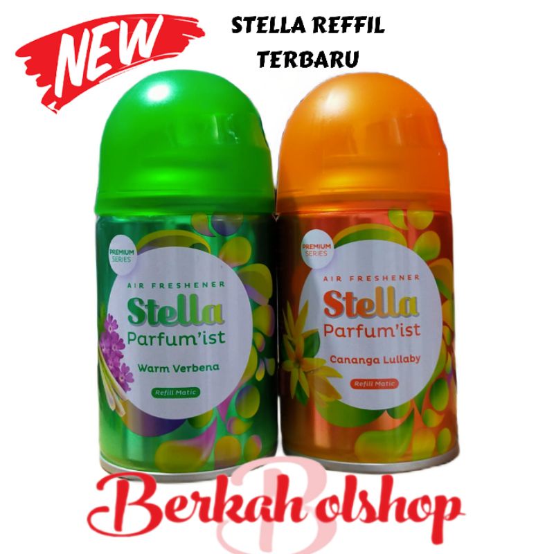 STELLA REFFIL MATIC 225 ML pengharun ruangan air freshener