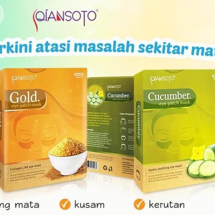 MASKER MATA QIANSOTO - EYE PATCH MASK QIANSOTO