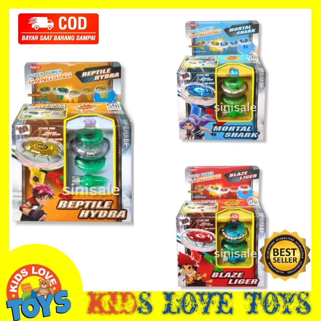 MAINAN ANAK GASING PETARUNG / GASING TARUNG TOR BLADE BEYBLADE TOP DREAM PROMO TERMURAH COD