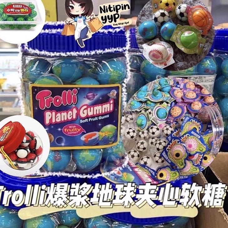 

{O-AIU} {♡} [ASLI KOREA] Korean Trolli Planet Soccer Chewy Gummy - Permen Trolly Jelly Gummi Viral - SCF Sportball Watermelon Pokemon Duck Yoghurt Peach Jelly Gummy (18,8gr) {⭐️⭐️⭐️⭐️⭐️}
