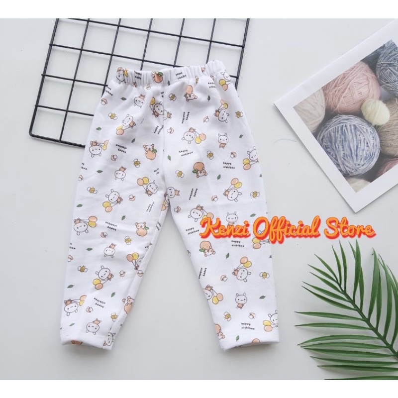 Celana Panjang Celana Tidur Anak Velvet dan Bayi 0-13th Bahan Kaos Katun Bebytery Soft Sleeping Pants