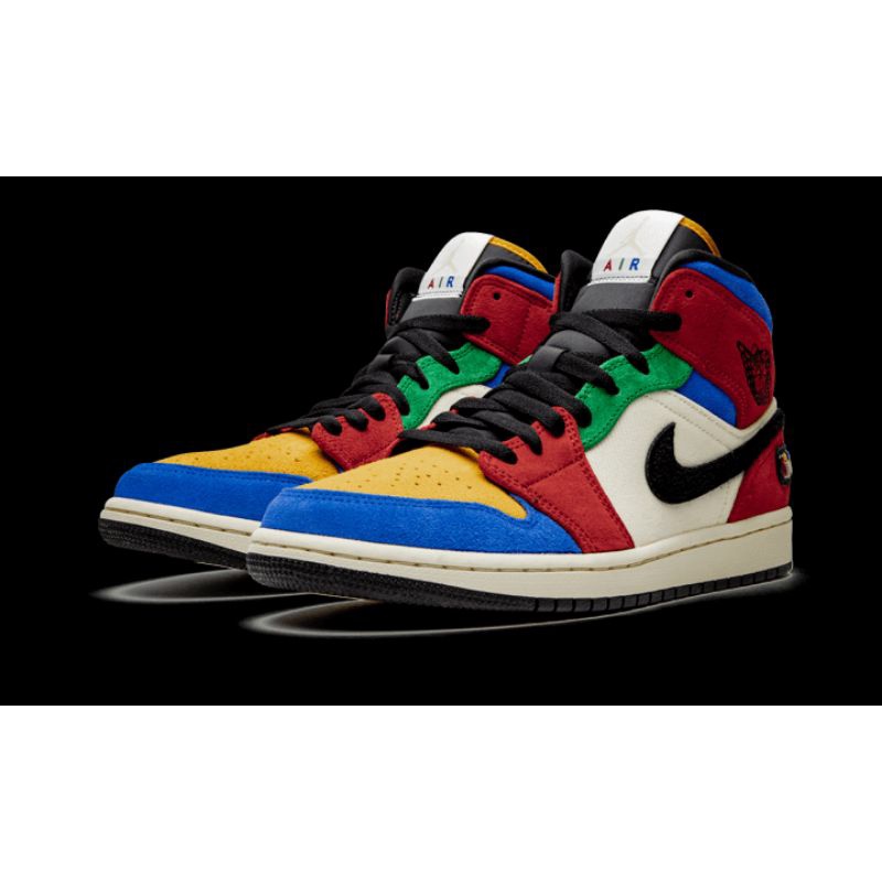 aj 1 mid fearless blue the great