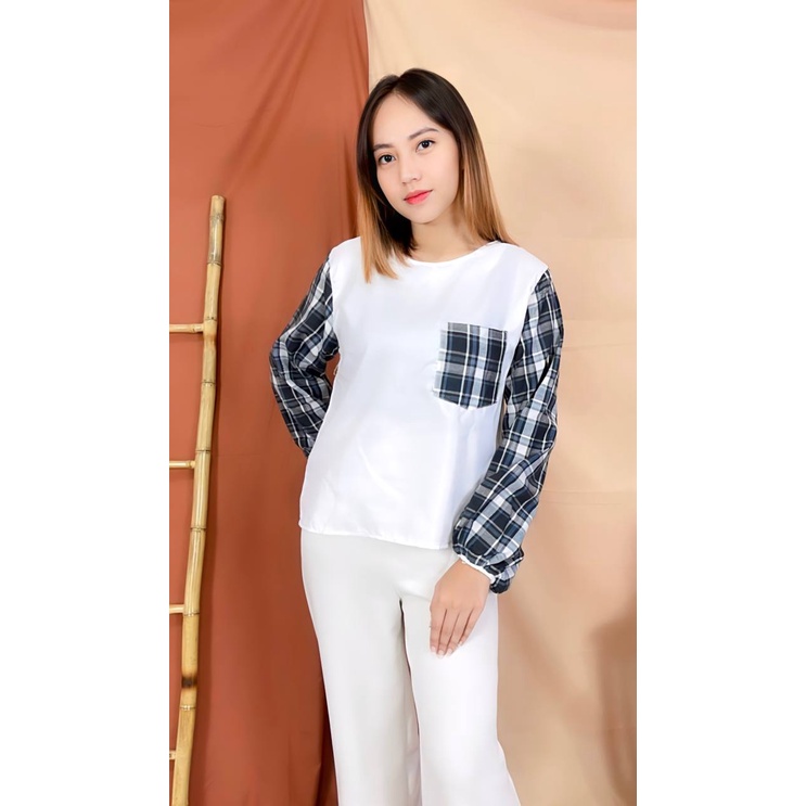 [12.12] Rx Fashion - Blouse Wanita / Lova Blouse