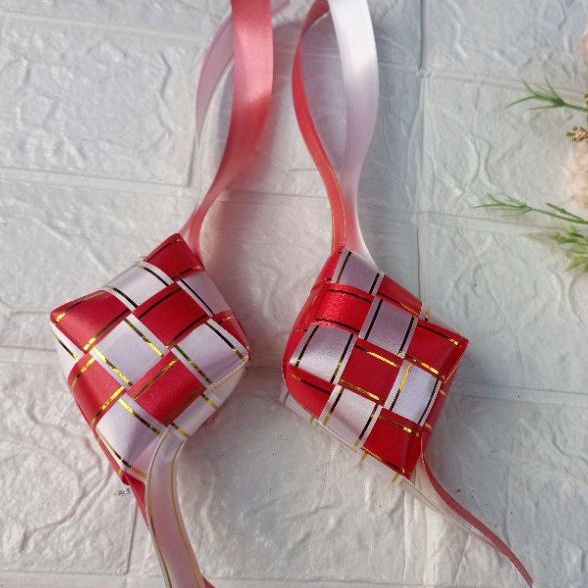 Ketupat Pita Jepang Lebaran Idul Fitri Hiasan Hampers Dekorasi