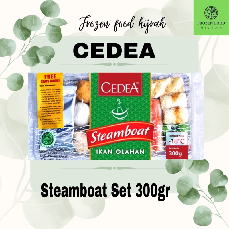 

CEDEA STEAMBOAT SET 300GR