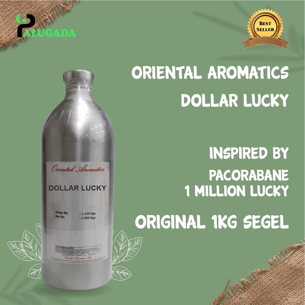 Bibit Parfum Murni D0LLAR LUCKY | PCRB 1 MILLION LUCKY | ORIENTAL 1KG SEGEL
