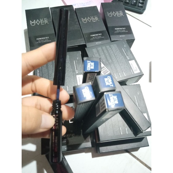 Make Over Powerstay Liquid Liner / Make Over Eliner Cair Original 100%