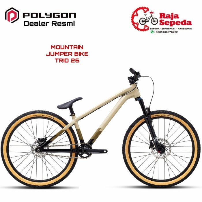 SEPEDA GUNUNG MTB MOUNTAIN JUMPER BIKE POLYGON TRID 26