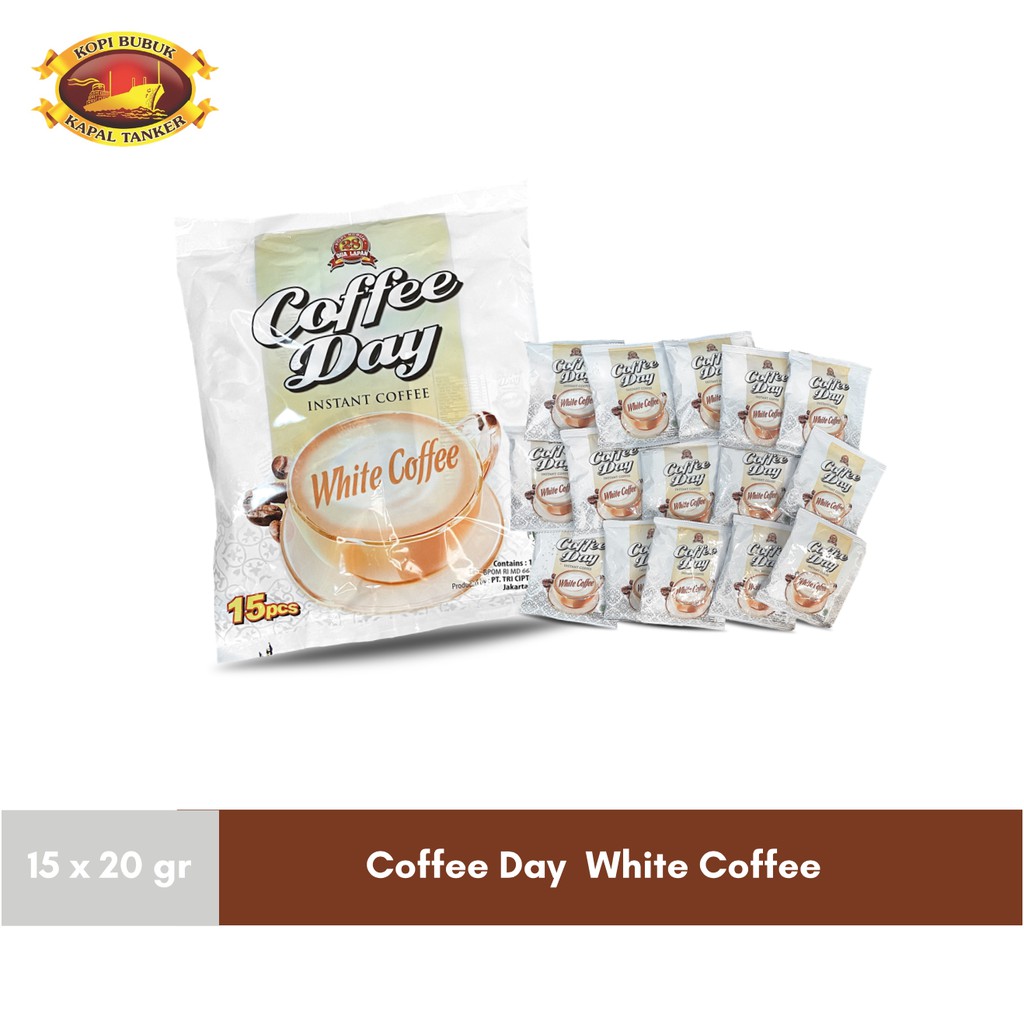 Coffee Day White Coffee Instant - 15 X 20 Gr