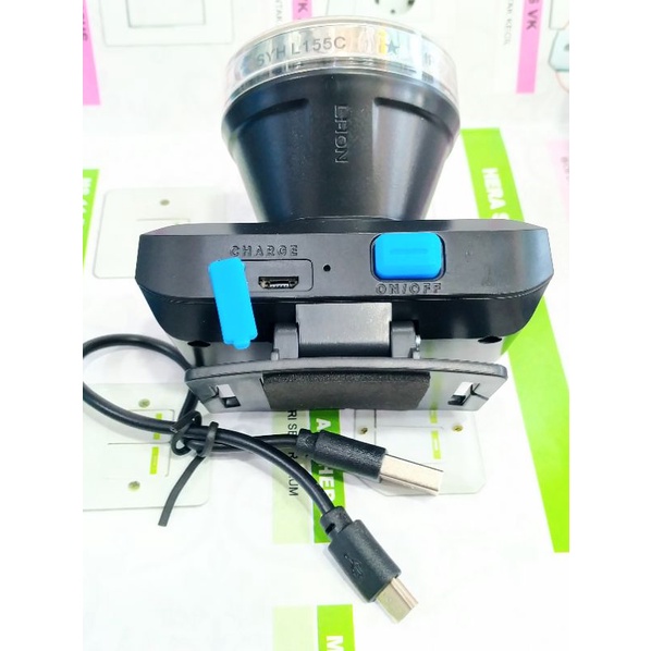 Senter Kepala Surya SYH-L155C LED 15 WATT Cahaya Putih-2