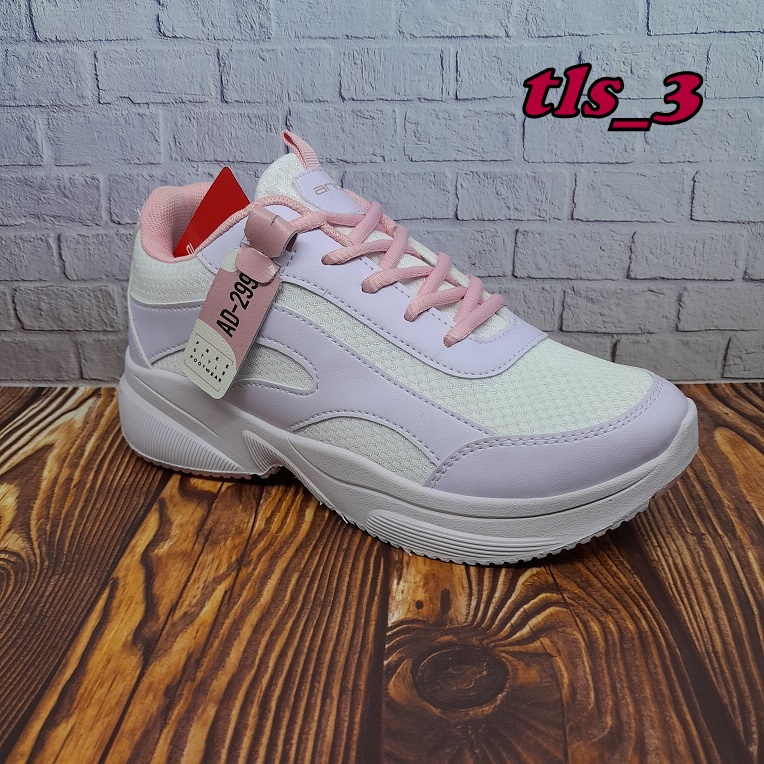 Sepatu Wanita Ando Xellia Ori 37-40 Sepatu Sneakers Wedges Cewek