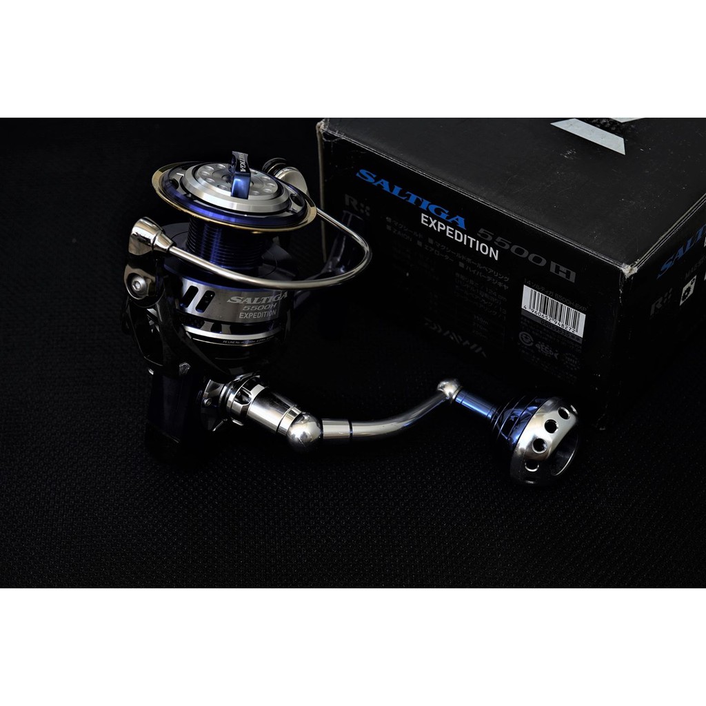 REEL PANCING DAIWA Saltiga Expedition 5500H Second 98% Mulus