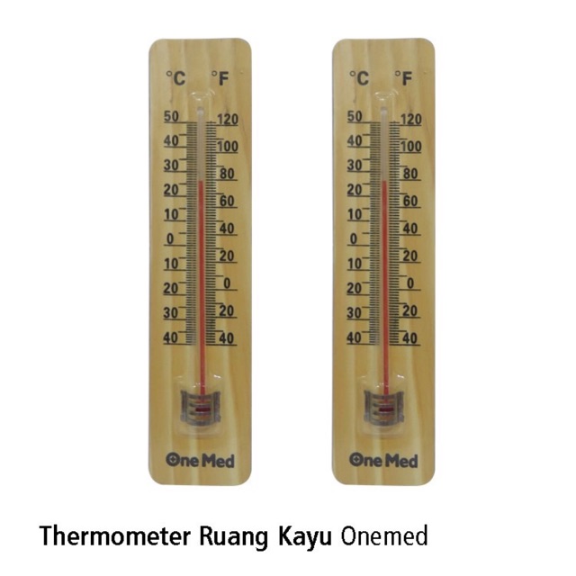 TERMOMETER RUANGAN KAYU - TERMOMETER KAYU