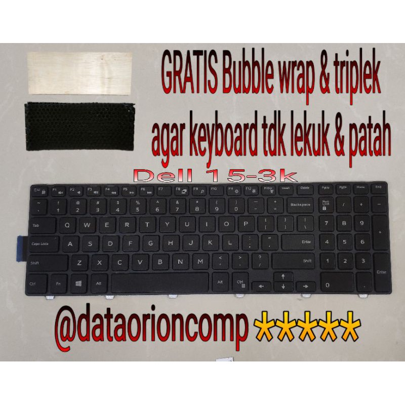 Keyboard dell inspiron 15-3000 15 3000 series 3541 3542 3551 3558