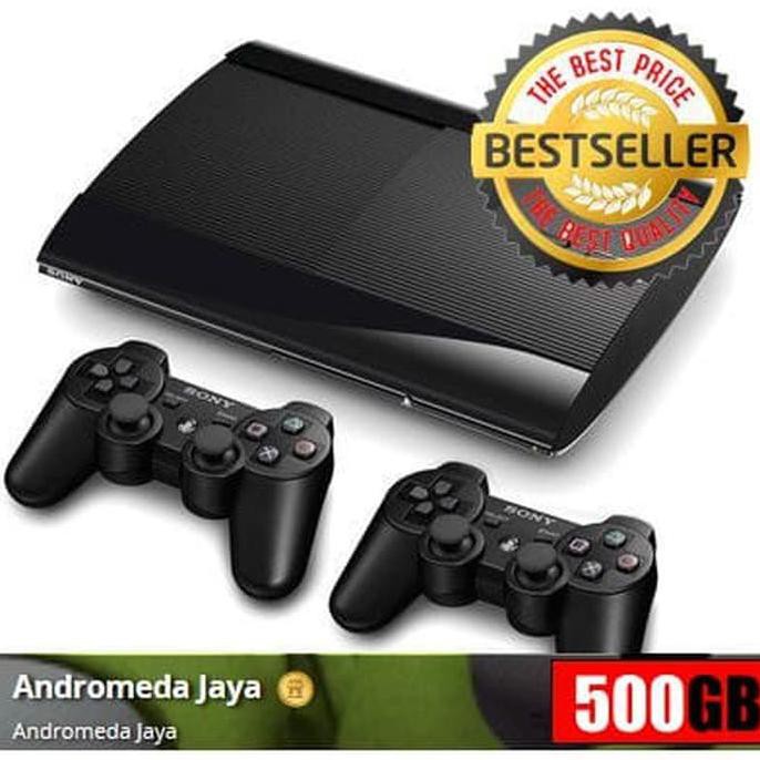 Sony PS3 Super Slim 500GB isi Games Original