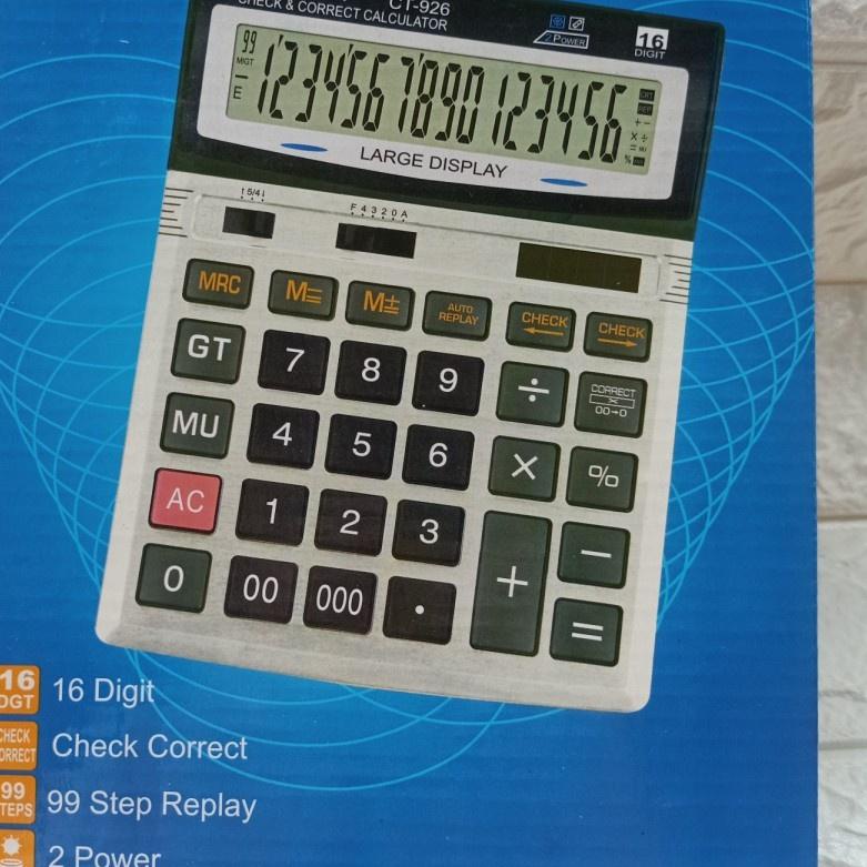 

Langsung Kirim ☘ Kalkulator / Calculator Citizen CT 926 16 Digit+