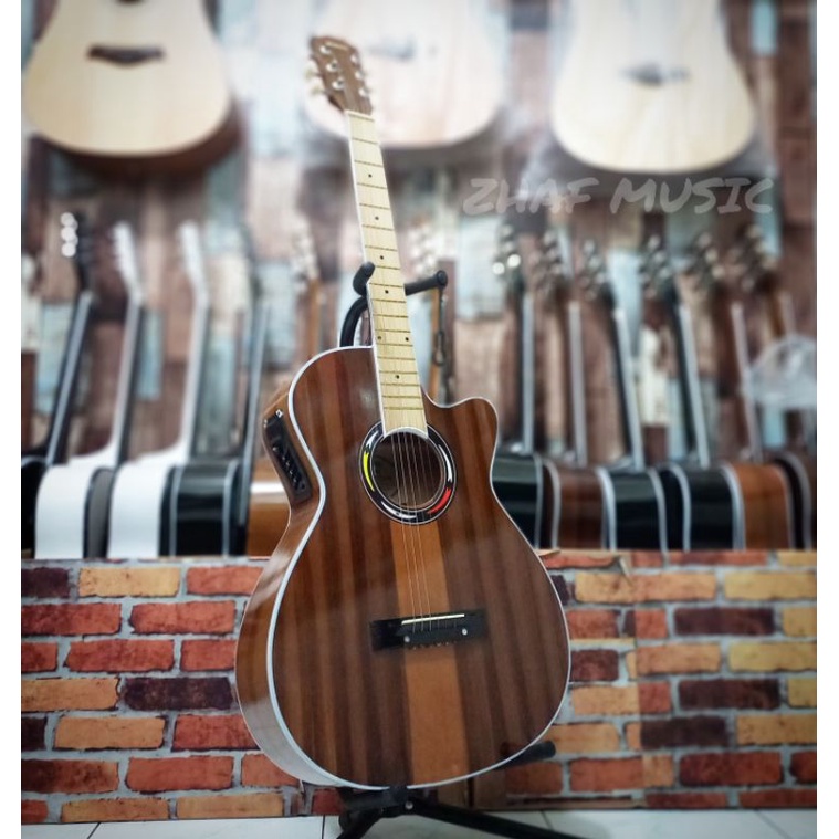 Gitar Akustik Elektrik Yamaha Fg225 (Bonus Kabel Jek &amp; Pik)