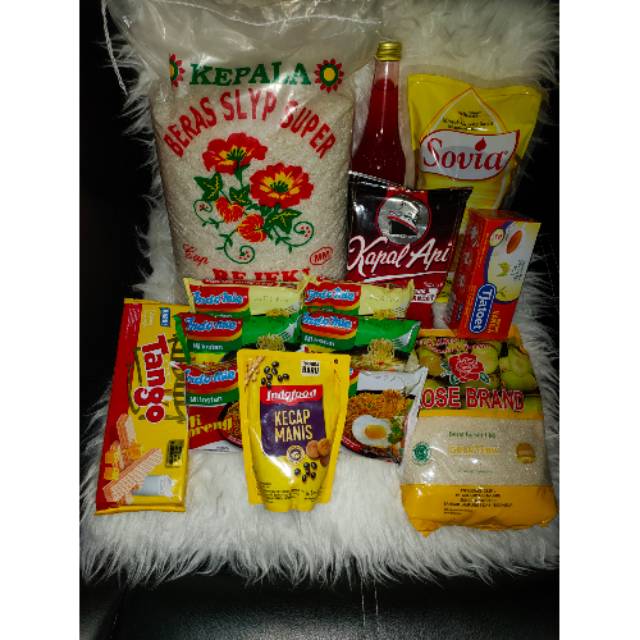 

Parcel Sembako Dus Lebaran/Natal/Tahun Baru/Imlek Rp 200.000