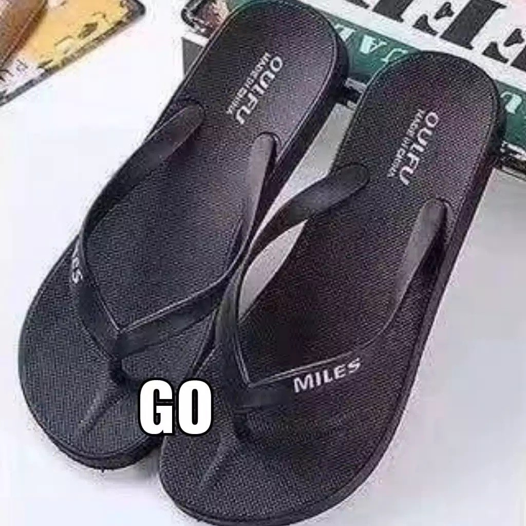 sogo Import MILES PELANGI Sandal Cowok Murah Japit Casual Teplek Sendal Cewek Flat Jepit