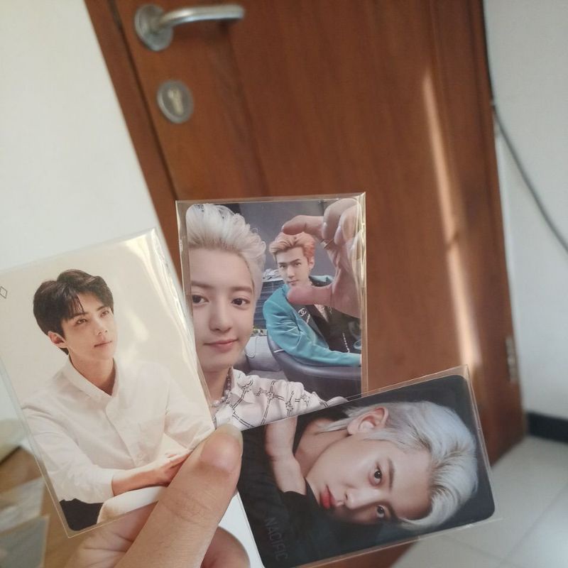 JUAL WTS PHOTOCARD EXO SC // SEHUN KANG KOPI DAN CHANYEOL NACIFIC SUPER GANTENG