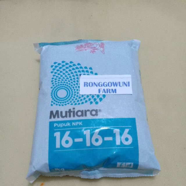 Pupuk NPK Mutiara 161616 1kg