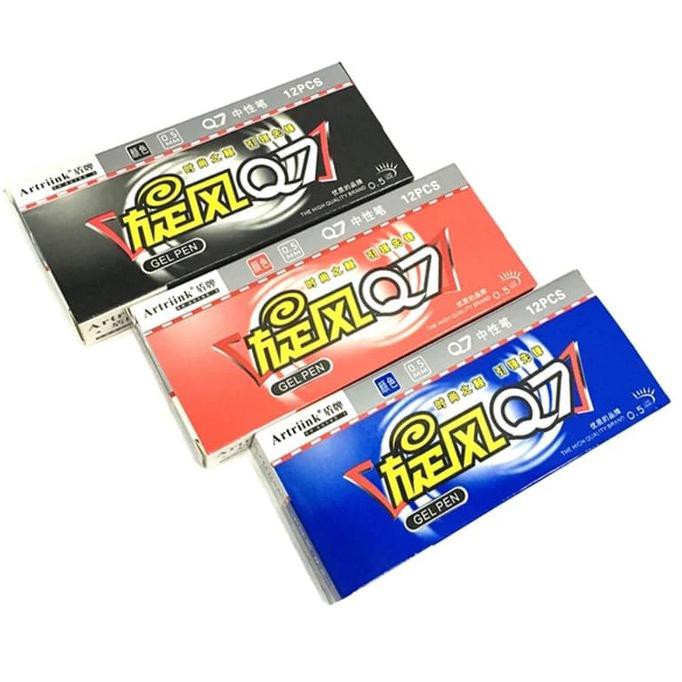 

Gel Pen Pena jel Pulpen Gel Artrink Q7 0.5 MM - Hitam