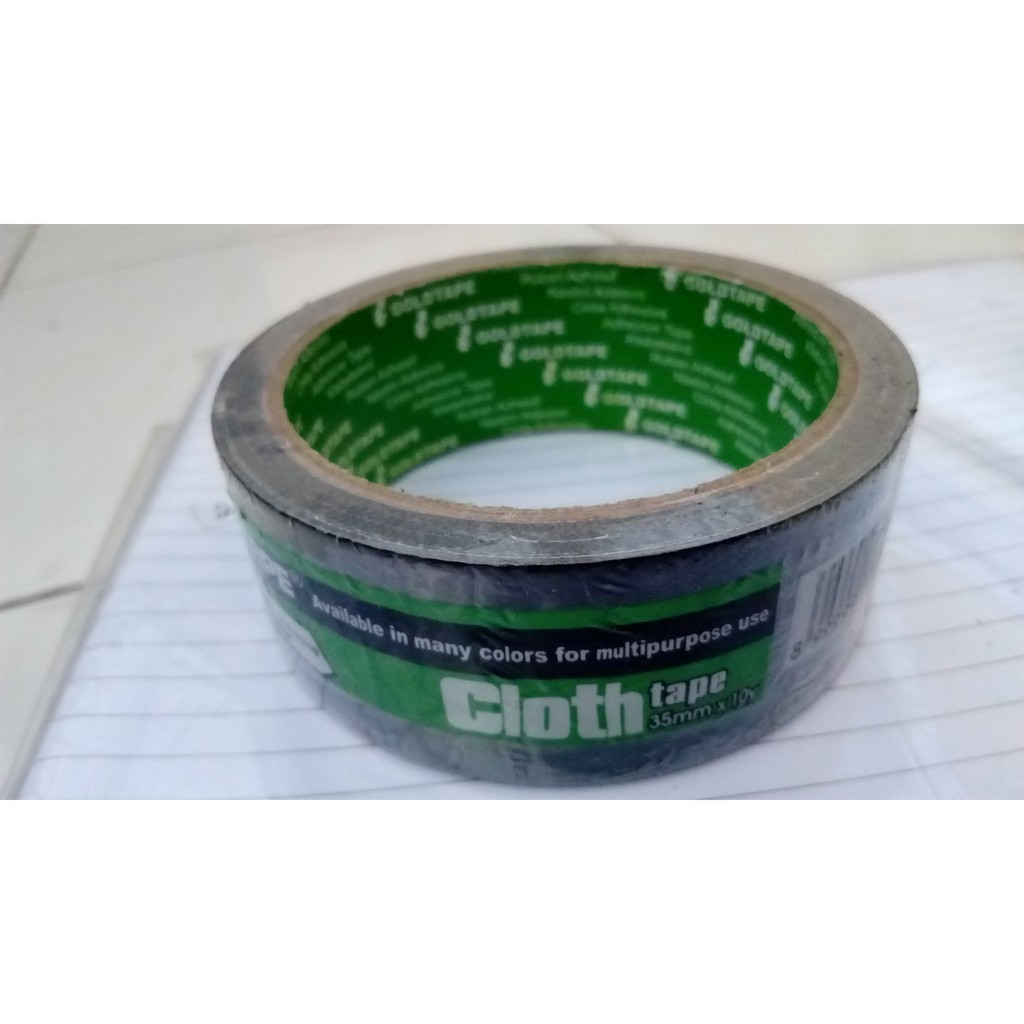 

Lakban Hitam 35mm X 10y GOLDTAPE