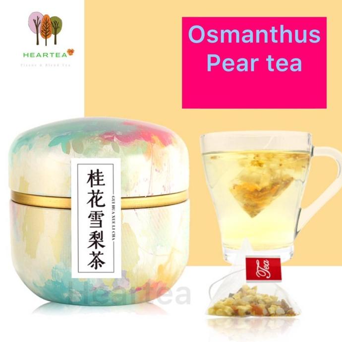 

[COD] FLOWER TEA/ TISANE TEA / HERBAL TEA - OSMANTHUS PEAR TEA (10 PACK) [COD]