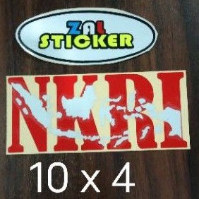 

sticker NKRI sticker cutting