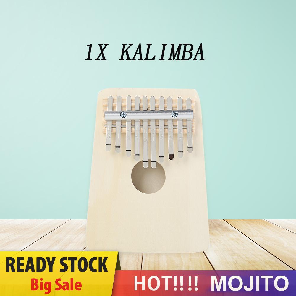 Alat Musik Kalimba 10 Kunci Bahan Basswood Untuk Pemula